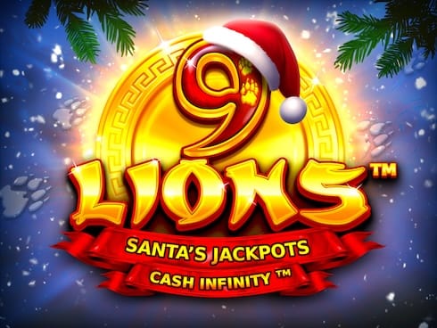 9 Lions Hold the Jackpot Santas Jackpots screenshot
